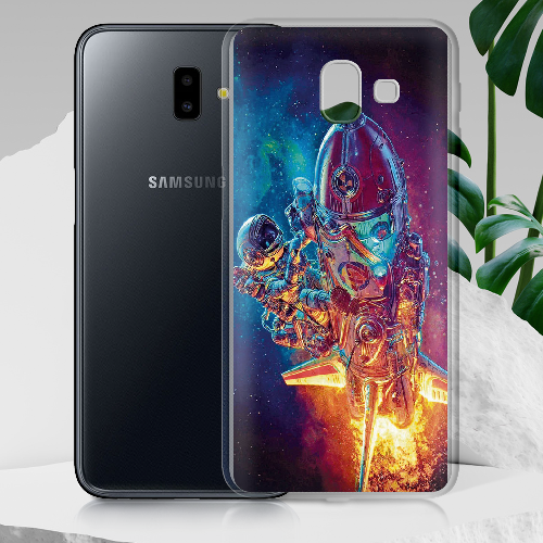 Чехол BoxFace Samsung J610 Galaxy J6 Plus 2018 Astronaut in Space