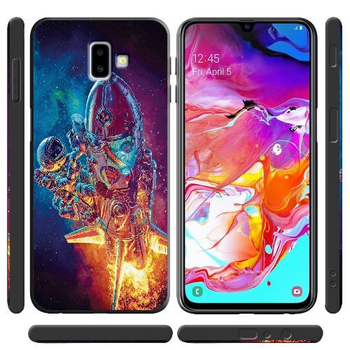 Чехол BoxFace Samsung J610 Galaxy J6 Plus 2018 Astronaut in Space