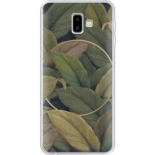 Чехол BoxFace Samsung J610 Galaxy J6 Plus 2018 Green Leaf