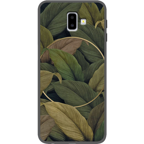 Чехол BoxFace Samsung J610 Galaxy J6 Plus 2018 Green Leaf