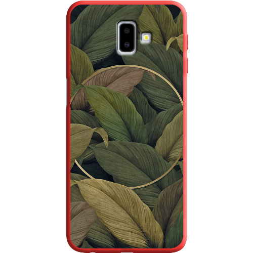 Чехол BoxFace Samsung J610 Galaxy J6 Plus 2018 Green Leaf