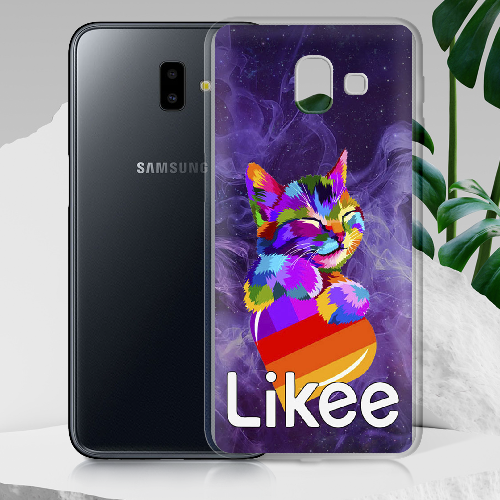 Чехол BoxFace Samsung J610 Galaxy J6 Plus 2018 Котик Likee