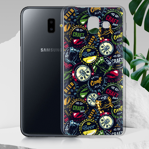 Чехол BoxFace Samsung J610 Galaxy J6 Plus 2018 Bottle Caps