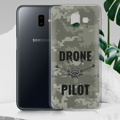 Чехол BoxFace Samsung J610 Galaxy J6 Plus 2018 Drone Pilot