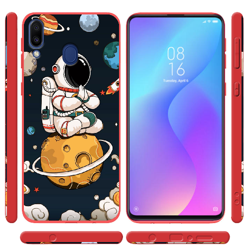 Чехол BoxFace Samsung J610 Galaxy J6 Plus 2018 Astronaut