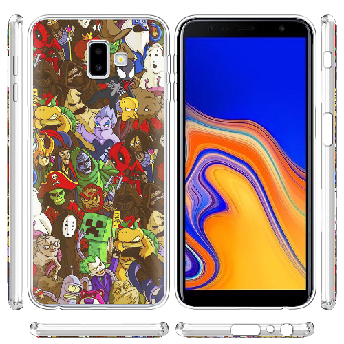 Чехол BoxFace Samsung J610 Galaxy J6 Plus 2018 Злодеи