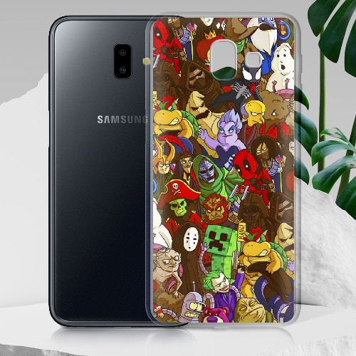 Чехол BoxFace Samsung J610 Galaxy J6 Plus 2018 Злодеи