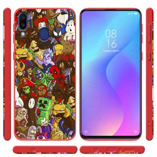 Чехол BoxFace Samsung J610 Galaxy J6 Plus 2018 Злодеи