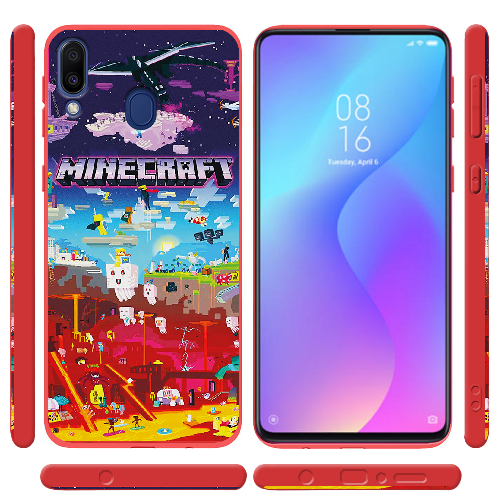 Чехол BoxFace Samsung J610 Galaxy J6 Plus 2018 Minecraft World Beyond