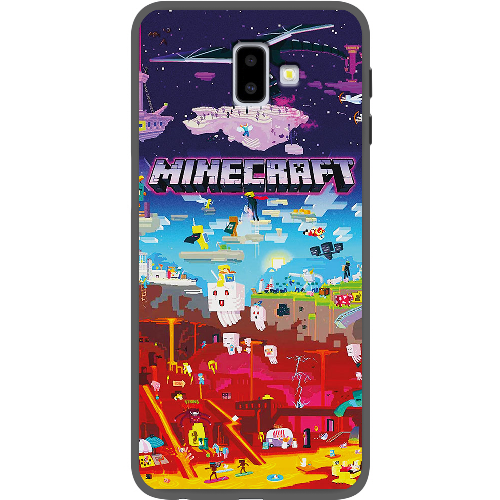 Чехол BoxFace Samsung J610 Galaxy J6 Plus 2018 Minecraft World Beyond