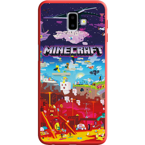 Чехол BoxFace Samsung J610 Galaxy J6 Plus 2018 Minecraft World Beyond