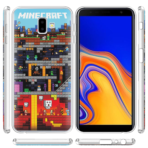 Чехол BoxFace Samsung J610 Galaxy J6 Plus 2018 Minecraft Lode Runner