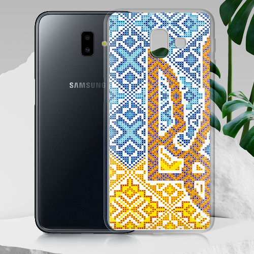 Чехол BoxFace Samsung J610 Galaxy J6 Plus 2018 Тризуб Вишивка