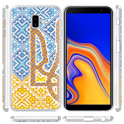 Чехол BoxFace Samsung J610 Galaxy J6 Plus 2018 Тризуб Вишивка