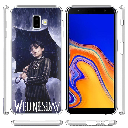 Чехол BoxFace Samsung J610 Galaxy J6 Plus 2018 Wednesday Addams