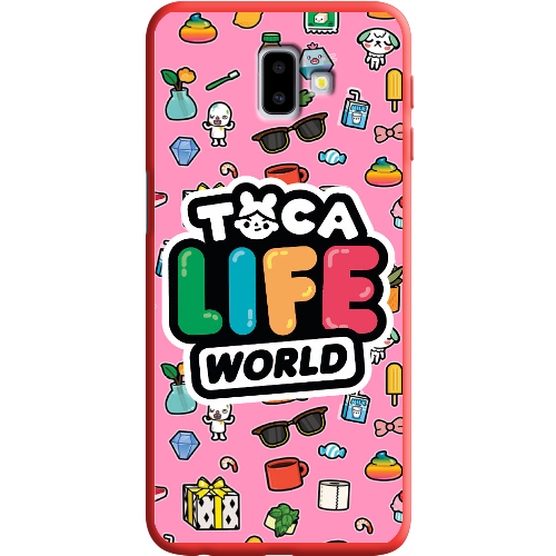 Чехол BoxFace Samsung J610 Galaxy J6 Plus 2018 Toca Boca Life World