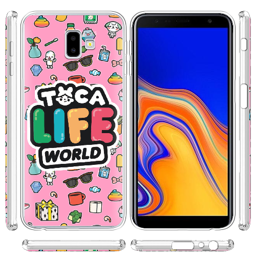 Чехол BoxFace Samsung J610 Galaxy J6 Plus 2018 Toca Boca Life World