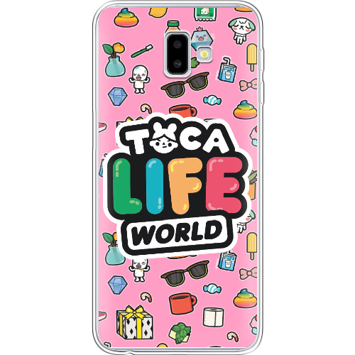 Чехол BoxFace Samsung J610 Galaxy J6 Plus 2018 Toca Boca Life World