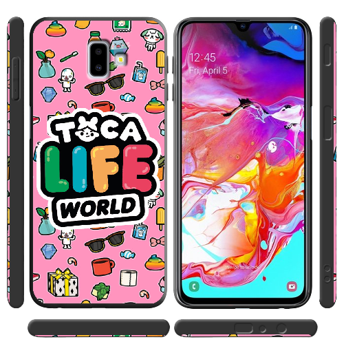 Чехол BoxFace Samsung J610 Galaxy J6 Plus 2018 Toca Boca Life World