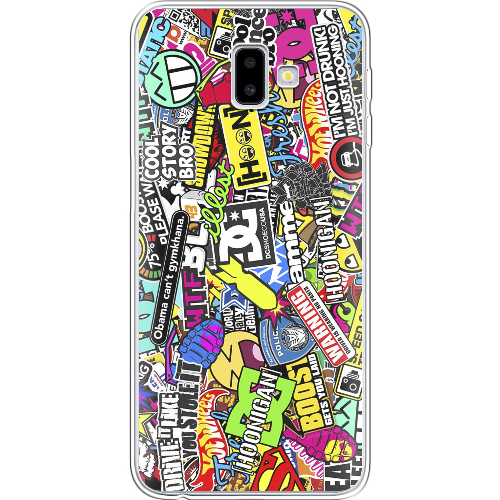 Чехол BoxFace Samsung J610 Galaxy J6 Plus 2018 Multicolored Inscriptions