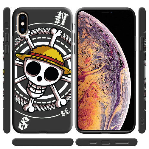 Чехол BoxFace iPhone XS One Piece Компас