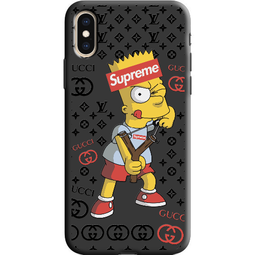 Чехол BoxFace iPhone XS Yellow Fun