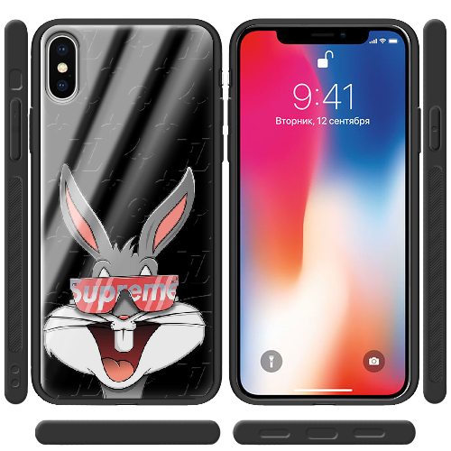 Чехол BoxFace iPhone XS looney bunny