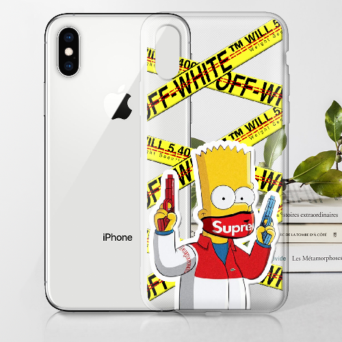 Чехол BoxFace iPhone XS White Bart