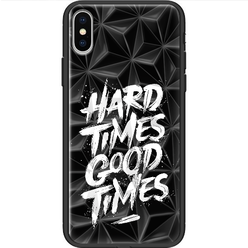 Чехол BoxFace iPhone XS Hard Times