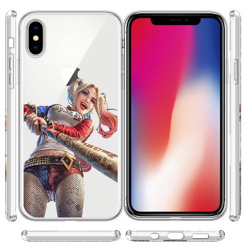 Чехол BoxFace iPhone XS Happy Harley Quinn