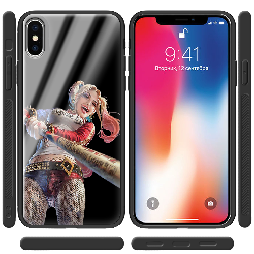 Чехол BoxFace iPhone XS Happy Harley Quinn