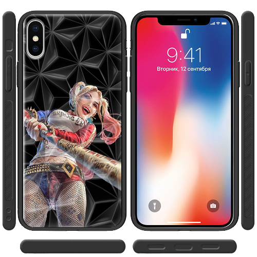 Чехол BoxFace iPhone XS Happy Harley Quinn