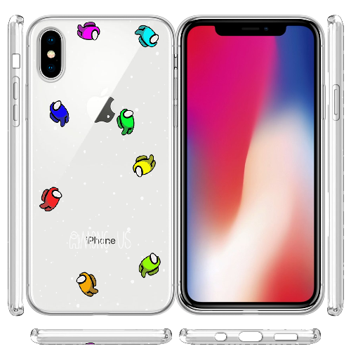 Чехол BoxFace iPhone XS Among Us Invisible