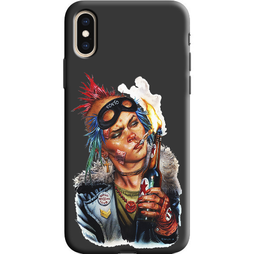 Чехол BoxFace iPhone XS Tanker Girl