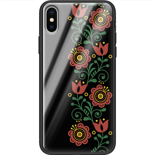 Чехол BoxFace iPhone XS Ethno Flower