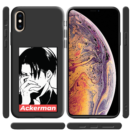 Чехол BoxFace iPhone XS Attack On Titan - Ackerman