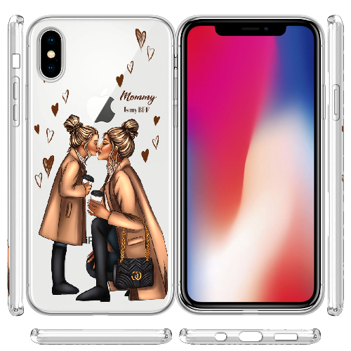 Чехол BoxFace iPhone XS Mommy Is My BFF