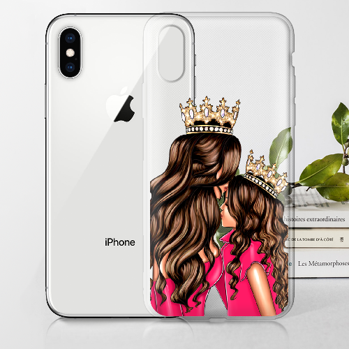 Чехол BoxFace iPhone XS Queen and Princess