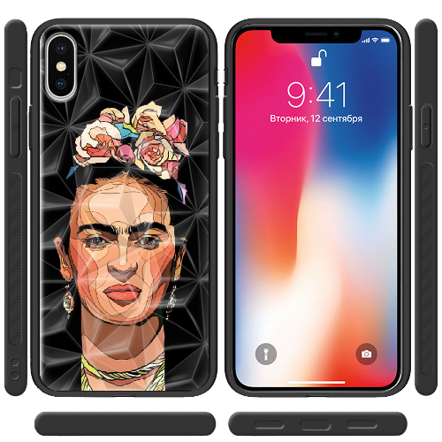 Чехол BoxFace iPhone XS Фрида Кало Поп Арт