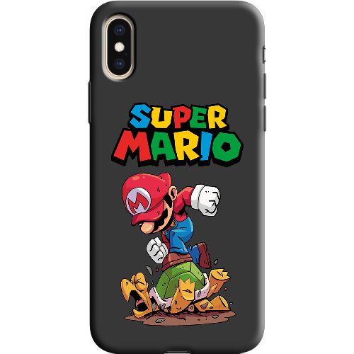 Чехол BoxFace iPhone XS Super Mario