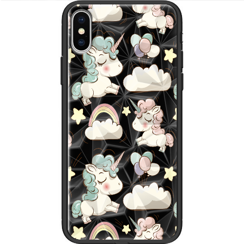 Чехол BoxFace iPhone XS Unicorns