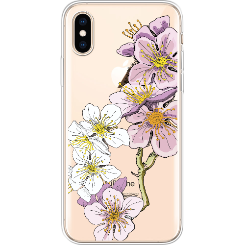 Чехол BoxFace iPhone XS Cherry Blossom