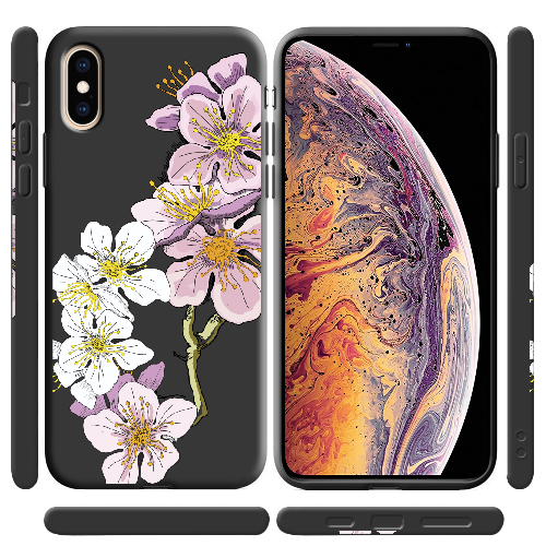 Чехол BoxFace iPhone XS Cherry Blossom