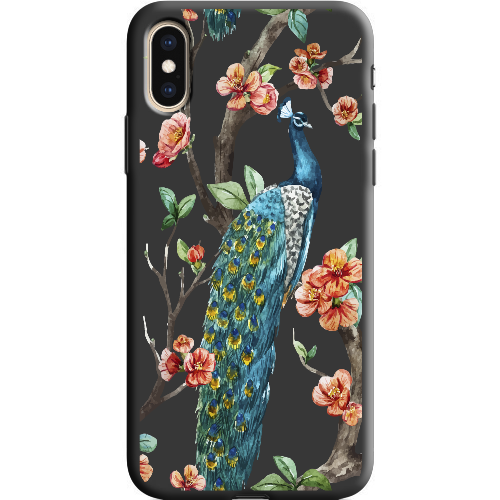 Чехол BoxFace iPhone XS Noble Peacock