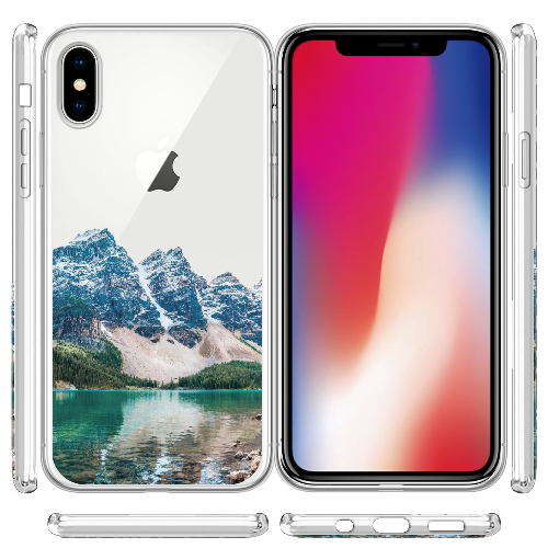 Чехол BoxFace iPhone XS Blue Mountain