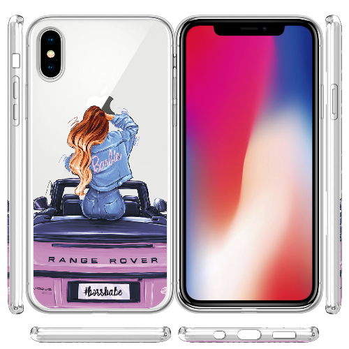 Чехол BoxFace iPhone XS Boss Babe