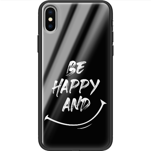 Чехол BoxFace iPhone XS be happy and