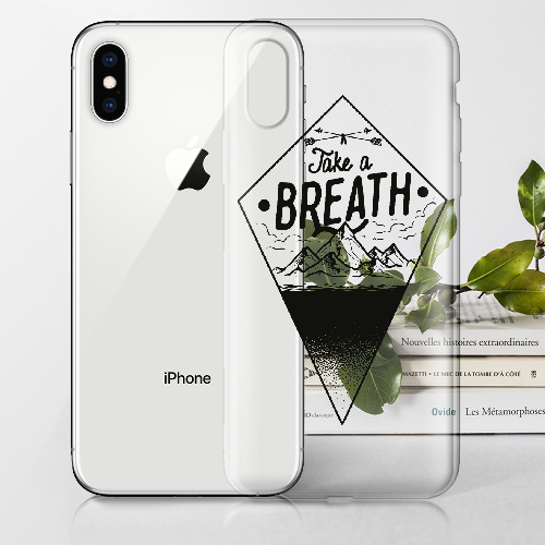 Чехол BoxFace iPhone XS Take a Breath