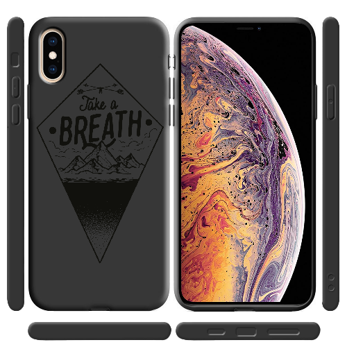 Чехол BoxFace iPhone XS Take a Breath