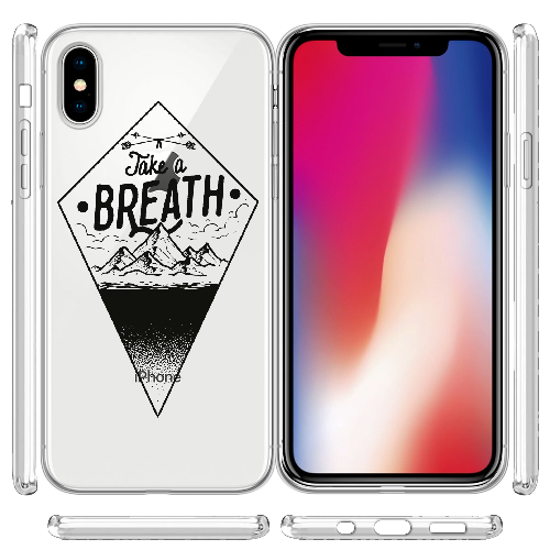 Чехол BoxFace iPhone XS Take a Breath